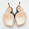 Black Leather Thong Slide Sandals thumbnail 4