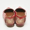 Red Leather Marion Luwolt Flat Slingback Sandals thumbnail 4