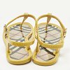 Yellow Jelly Thong Flat Sandals thumbnail 5