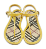 Yellow Jelly Thong Flat Sandals thumbnail 0