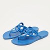 Egerie Blue Rubber Thong Sandals thumbnail 0