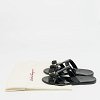 Lylia Vara Black Jelly Flat Slides thumbnail 4