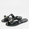 Lylia Vara Black Jelly Flat Slides thumbnail 8