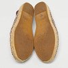 Burgundy Leather Espadrille Flats thumbnail 8