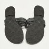 Miller Black Patent Leather Thong Flats thumbnail 6