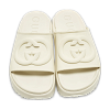 GG Beige Rubber Platform Slide Sandals thumbnail 0