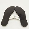 Studded White Leather Thong Flats thumbnail 5