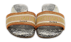 Dway Multicolor Canvas Embroidered Flat Slide thumbnail 0