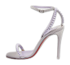 So Me Purple Patent Leather Ankle Strap Sandals thumbnail 0