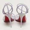 So Me Purple Patent Leather Ankle Strap Sandals thumbnail 6