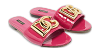 Purple Patent Leather Flat Slides thumbnail 5