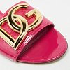 Purple Patent Leather Flat Slides thumbnail 6
