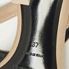 Beige Leather Thong Sandals thumbnail 9
