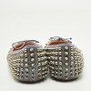 Jane Spike Grey Patent Leather Ballet Flats thumbnail 6