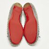 Jane Spike Grey Patent Leather Ballet Flats thumbnail 8