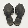 Tribute Black Leather Flat Slides thumbnail 5