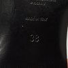 Tribute Black Leather Flat Slides thumbnail 7
