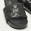 Black Monogram Leather Jumbo Platform Sandals thumbnail 7