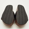 Laurena Scalloped Black Leather Slide Sandals thumbnail 8
