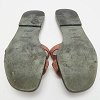 Oran Burgundy Texture Suede Flat Slide thumbnail 6
