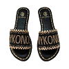 BEADED MYKONOS SLIDES thumbnail 0