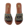 BEADED SAINT TROPEZ SLIDES thumbnail 0
