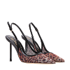 HELEN ANIMAL PRINT SLINGBACK thumbnail 1