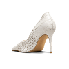 HIMALAYAN CROC EMBOSSED LEATHER PUMPS thumbnail 4