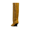NINETTE PYTHON PEEP TOE BOOTS thumbnail 4