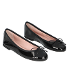 NICOLE BLACK PATENT LEATHER BALLERINAS thumbnail 0