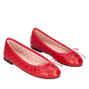 NICOLE LEATHER BALLERINAS thumbnail 2