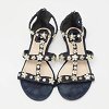 Blue Denim Jewel Embellished Strappy Flat Sandals thumbnail 5