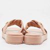 Pink Leather Alima Sandals thumbnail 7