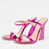 Aura Pink Patent Leather Slide Sandals Size 36 thumbnail 9