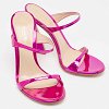 Aura Pink Patent Leather Slide Sandals Size 36 thumbnail 1