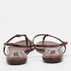 Brown/Black Patent Slingback Flats thumbnail 4