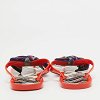 Orange Jelly Bow Thong Flat Sandals thumbnail 5