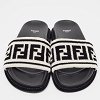 Black/White Fur FF Flat Slides thumbnail 7