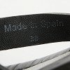 Black Leather Hana Flat Slides thumbnail 8
