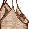 CALELLA RAFFIA SOFT SHOULDER BAG thumbnail 4