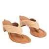 DASHA HEEL RAFFIA SANDALS 55 thumbnail 1