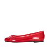 NICOLE RED PATENT LEATHER BALLERINAS thumbnail 1