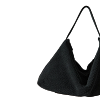 SUEDE WOVEN HOBO BAG thumbnail 3