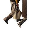 CALELLA DISTRESSED SHOULDER BAG thumbnail 4