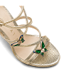 BUTTERFLY SANDALS METALLIC 100 thumbnail 3