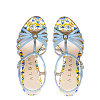 MEDITERRANEAN CELESTE STILETTO SANDALS 100 thumbnail 4