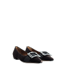 IVALORA VELVET BALLERINAS thumbnail 1