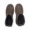 ZEPPA SUEDE STRIPY ZIP ANKLE BOOTS DARK BROWN thumbnail 3
