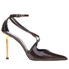 D'ORSAY 105 PATENT PUMPS GOLDEN HEEL thumbnail 0