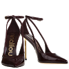 PATENT SLINGBACK 105 PUMPS GOLDEN HEEL thumbnail 2